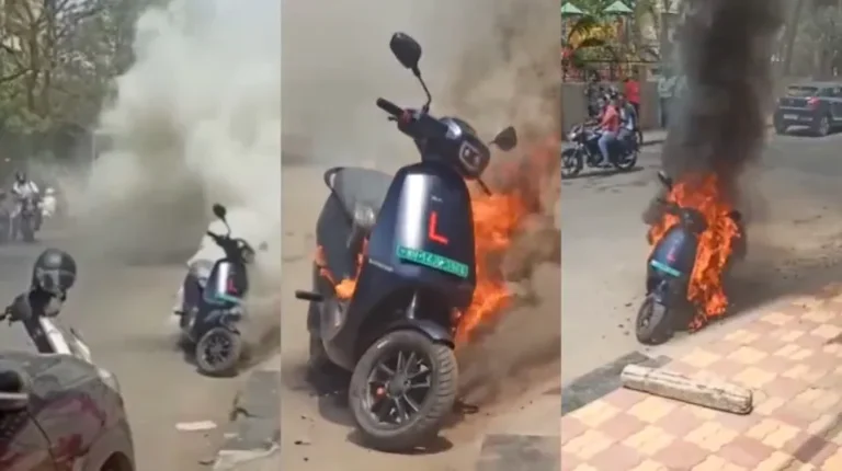 After series of e-scooter fire incidents, Union Minister Gadkari warns ev manufacturers to impose heavy penalty if any company is found with negligence in their process