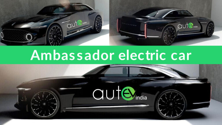 Ambassador electric car in India – launch date and price