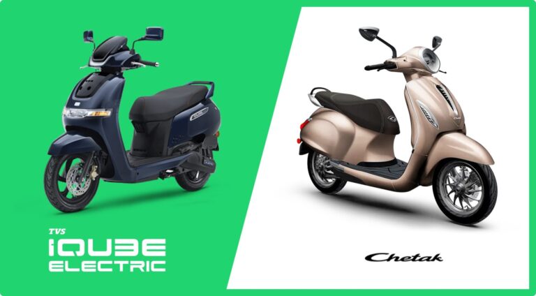 TVS iQube beats Bajaj Chetak Electric