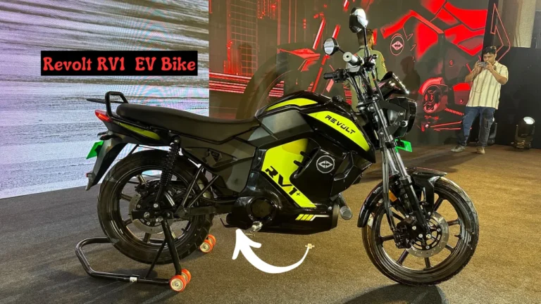 Revolt RV1 EV bike gives a range of 50 km at a cost of Rs 50, know details