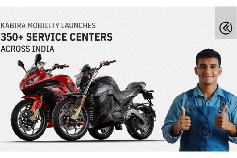 Kabira Mobility enhances after sales support with over 350 new service centers across India.