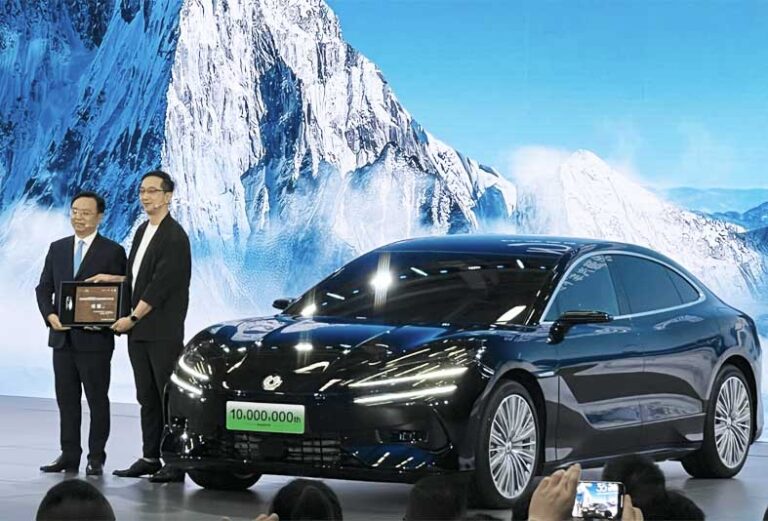 BYD celebrates 30th anniversary with production of 10 millionth NEV