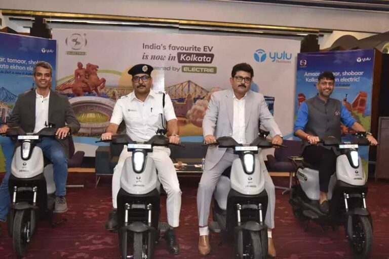 Yulu expands to eastern India, launches shared electric mobility services in Kolkata