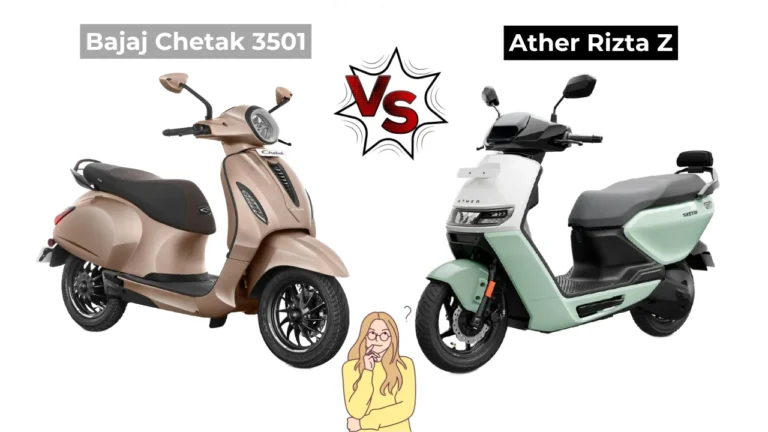 Bajaj Chetak 3501 Vs Ather Rizta Z: Know which is best and affordable for you!