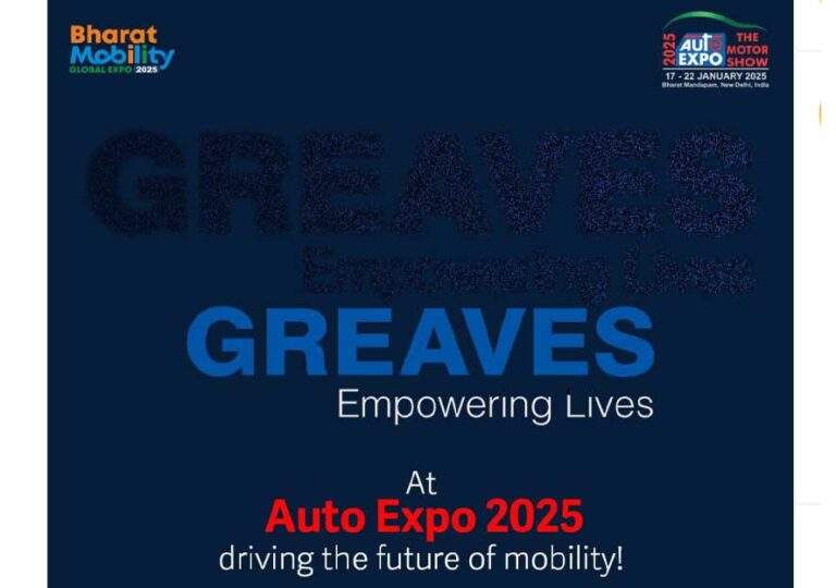 Greaves Cotton to showcase sustainable mobility innovations at Auto Expo – The Motor Show 2025