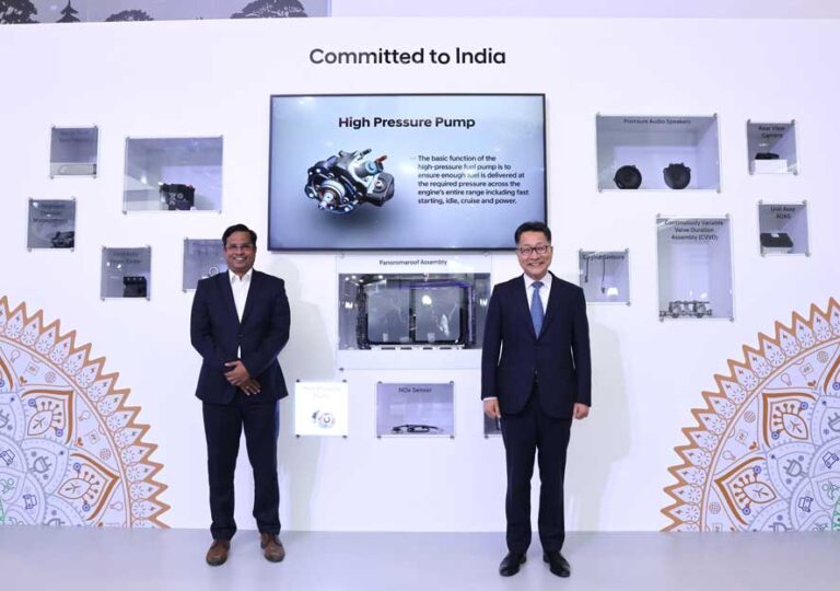 Hyundai India is committed to ‘self -reliant India’ by localizing 1,200+ major components and EV battery packs. Vampire