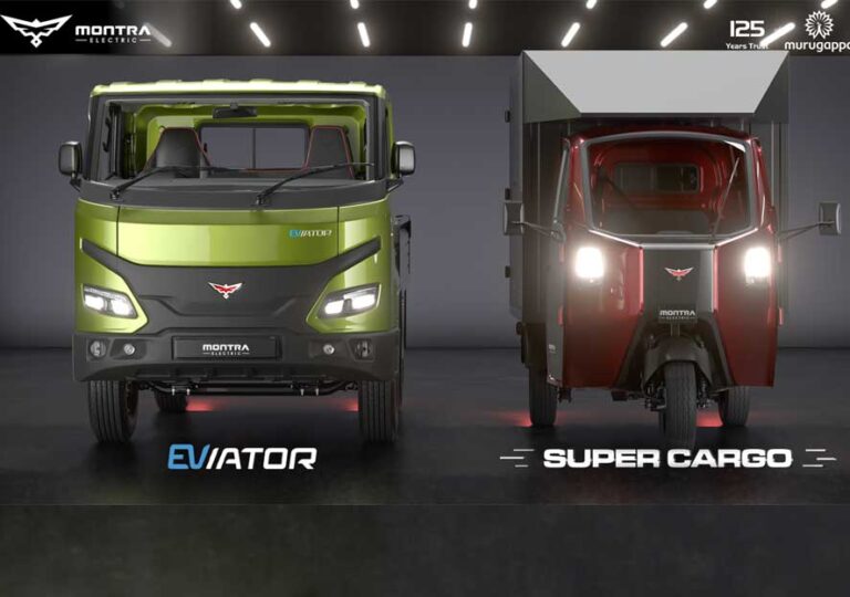 Montra Electric launches EVIATOR eSCV and Super Cargo e-3W.