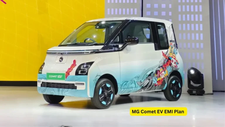 New 2025 model MG Comet EV launched in the budget of the poor, know EMI plan