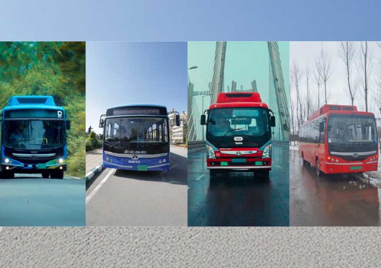 Tata Motors’ electric buses covered 25 crore kilometres; Equivalent to circling the Earth 6,200 times! ,