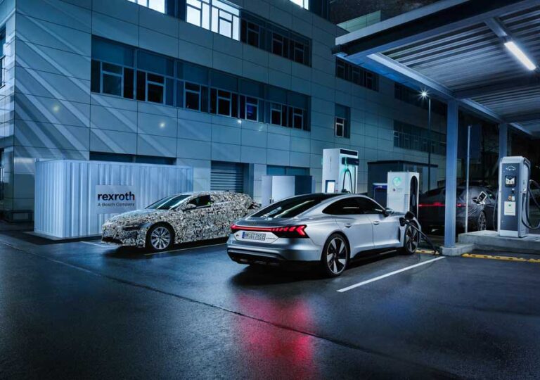 Audi EVs the Global Power Grid to test the charging. Vampire