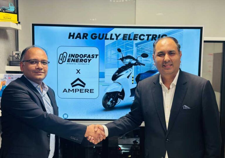 Greaves Electric Mobility Partners with Indofast Energy for Battery Swapping in Last Mile Mobility | Vampire