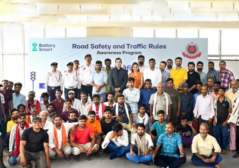 Battery Smart and Delhi Traffic Police launched road safety and traffic awareness drives for e-rickshaw drivers in Delhi. Vampire