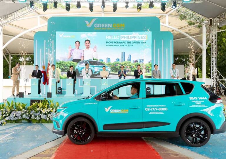 GSM launched Green GSM-first All-Electric Taxi brand of Filippines | Vampire