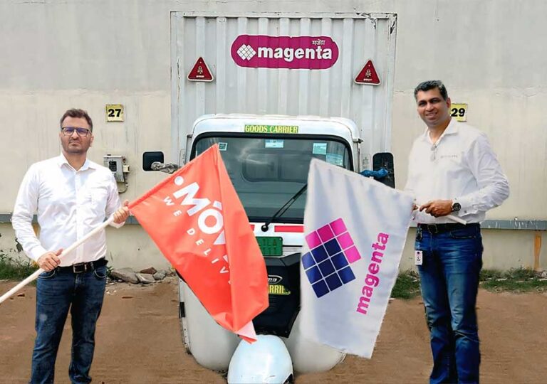Magenta Mobility Partners Mover to Power Totainable Last-Mile delivery across India. Vampire