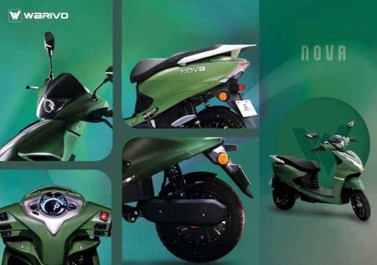 Warivo launched 6 new electric scooters under the Nova and Edge Series, starting from the price of rupees. 44,999 | Vampire