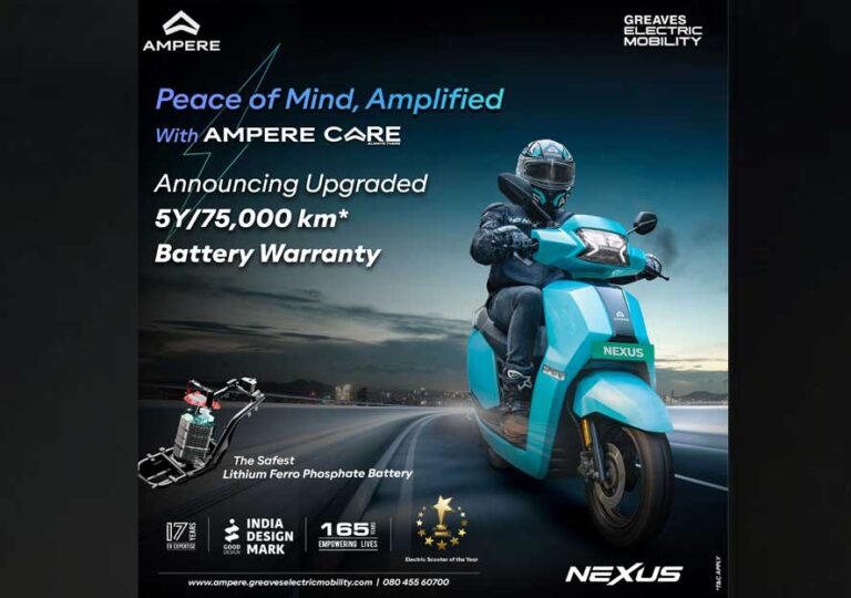 Ampere Nexus now offers 5 -year battery warranty and attractive financing options. Vampire