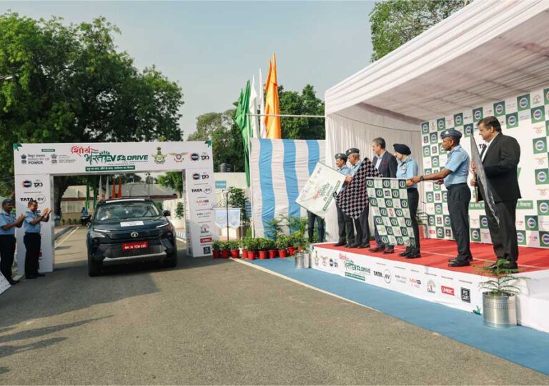 Tata Power Drive Shaurya Bharat EV Rally 2025 With its EV charging infrastructure. Vampire