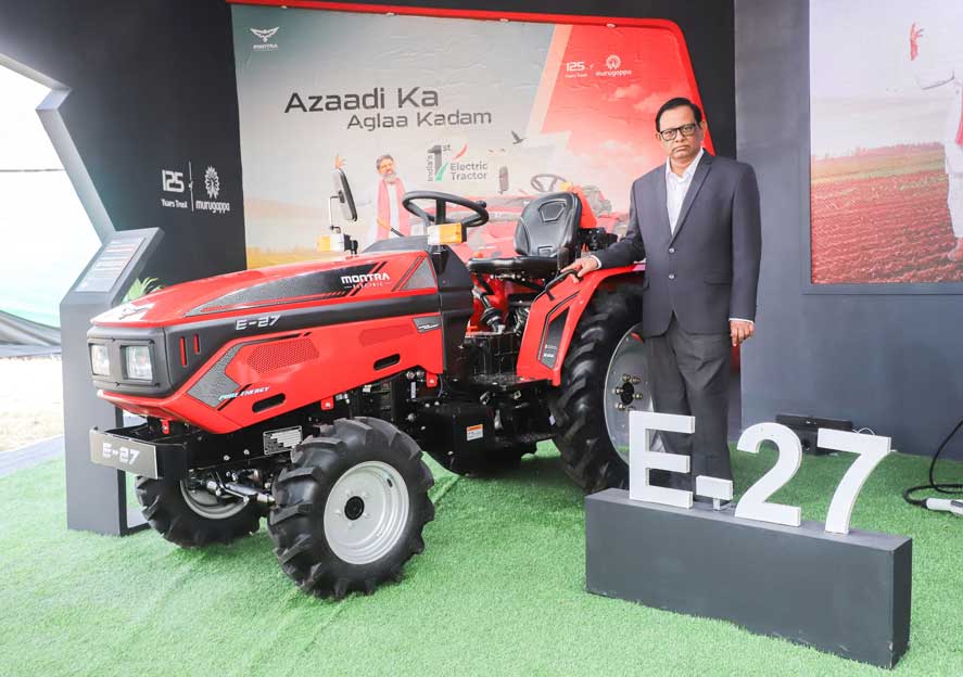 Montra E-27: India's first ARAI-certified electric tractor arrives in North