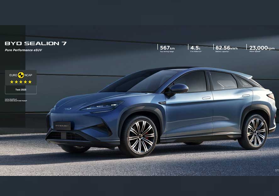 BYD India announces price revision for BYD SEALION 7 effective