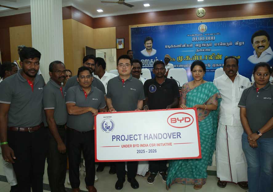 BYD India strengthens community infrastructure with targeted CSR initiatives.
