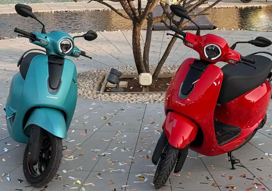 Bajaj Auto launches Chetak C25 electric scooter at ₹91,399