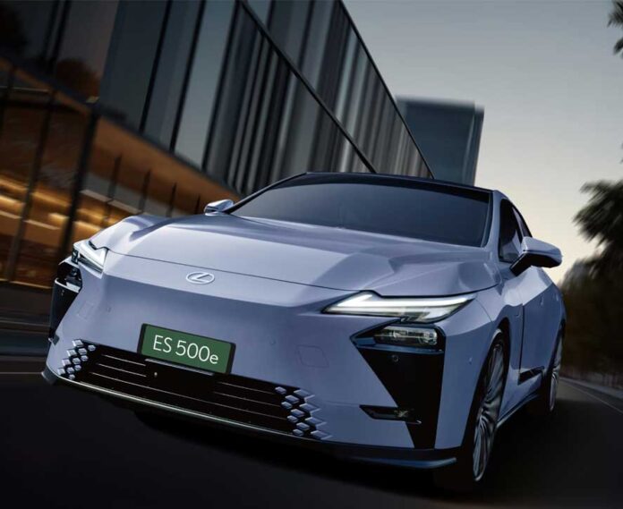 Lexus India enters the BEV era with the all-new ES500e.