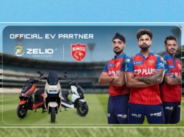 Zelio E-Mobility partners with Punjab Kings as the official EV partner for the 2026 season.