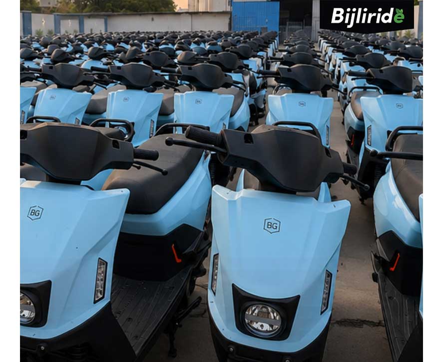 Bizliride expands EV fleet with 5,000 new electric two-wheelers.