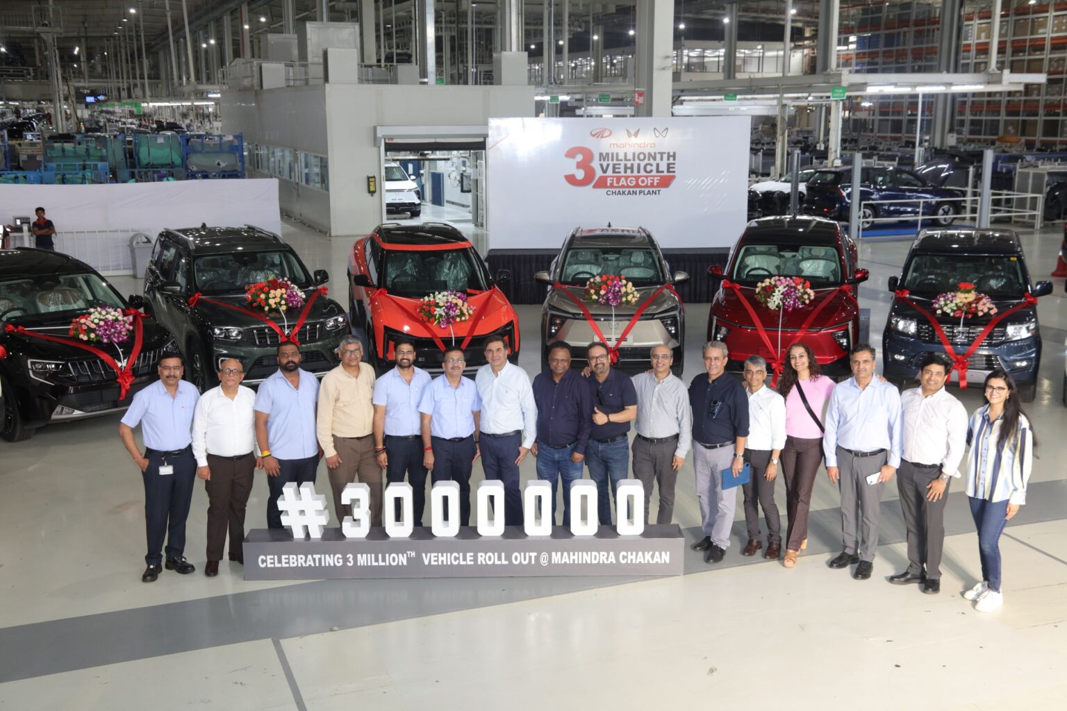 Mahindra launches 3 millionth BE 6 electric SUV at Chakan