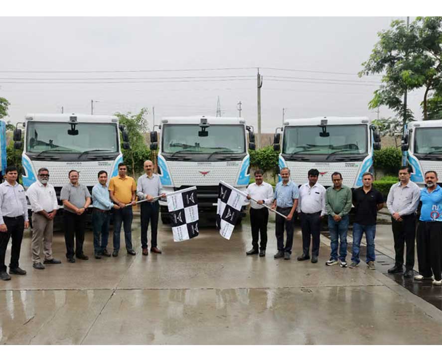 Montra Electric begins deliveries of Rhino 5538 EV trucks.
