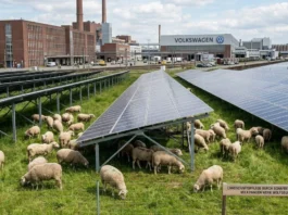 Special force of 100 sheep to cut grass, Volkswagen’s unique decision, you will be surprised to know the reason.