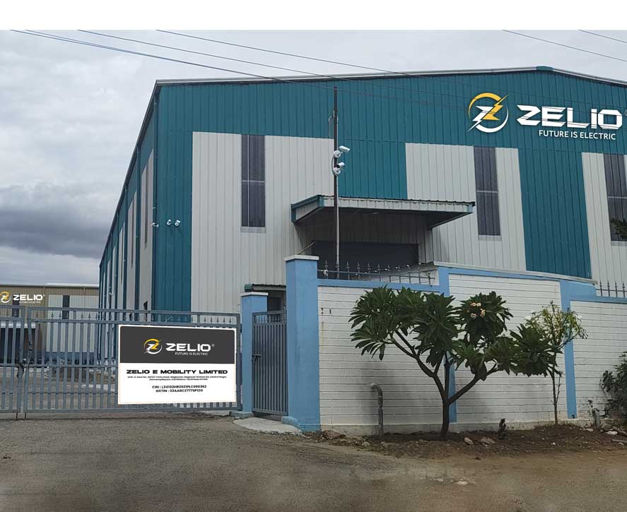 Zelio e-Mobility opens new manufacturing plant in Coimbatore.