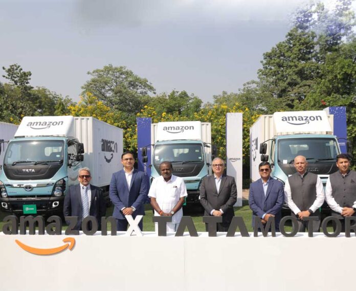 Amazon, Tata Motors to deploy 3,000 electric trucks in India